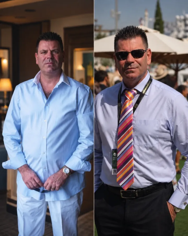 Dave before and after