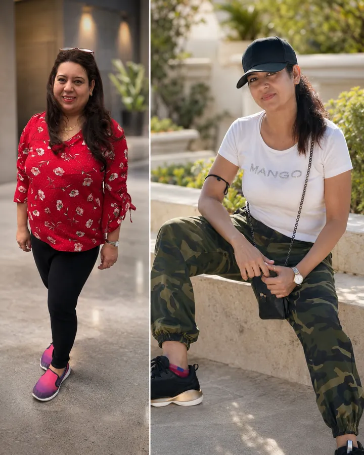 Maliha before and after